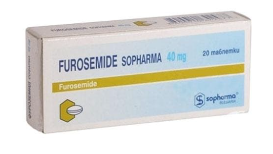 FUROSEMIDE tablets 40 mg * 20 SOPHARMA Х 50 BOX